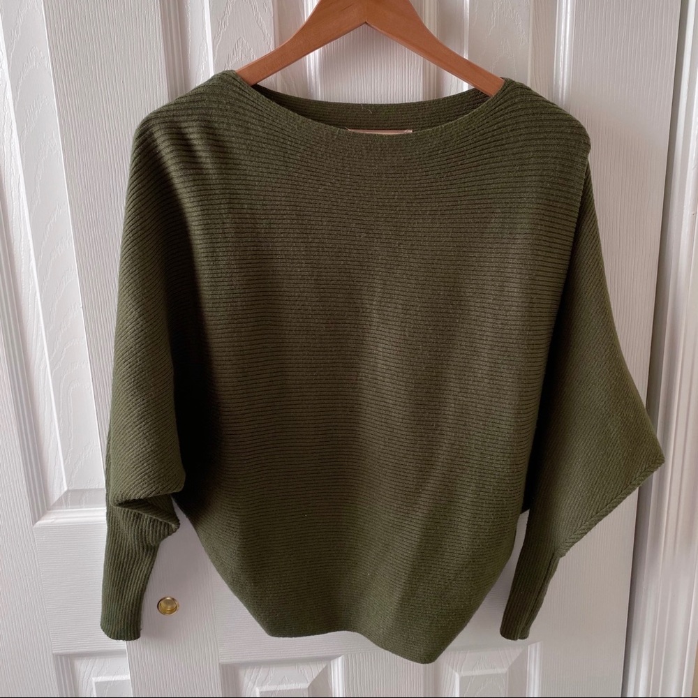Philosophy green sweater